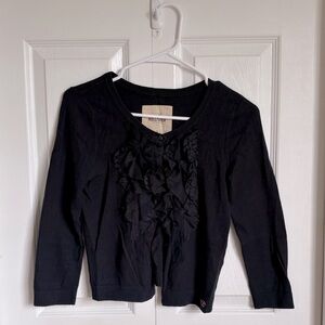 Dark navy 3/4 sleeve cardigan